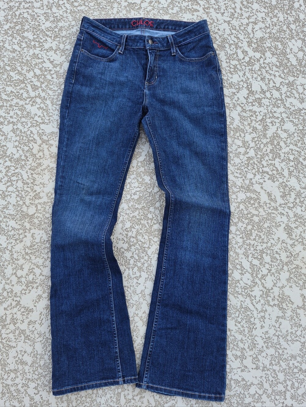 Kimes Ranch Chloe Mid Rise Bootcut Riding Jeans Dark Wash Women Size 8/3